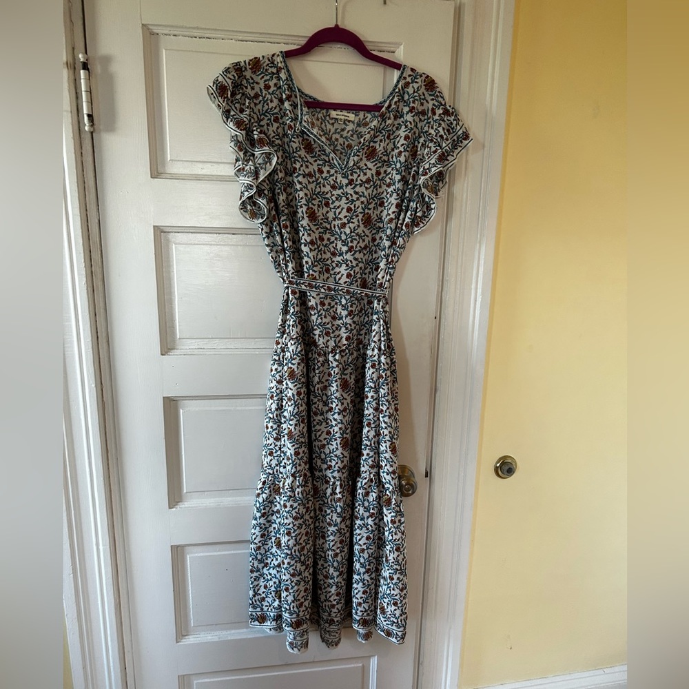 Max Studio Flowered Maxi Dress
